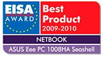 EISA Award  Eee PC™ 1008HA Seashell « »